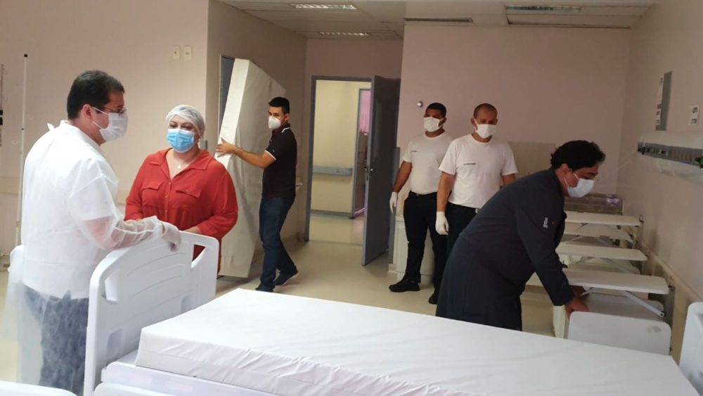 Com recorde de internações por Covid-19 em Manaus, rede pública responde melhor Com recorde de internações por Covid-19 em Manaus, rede pública responde melhor