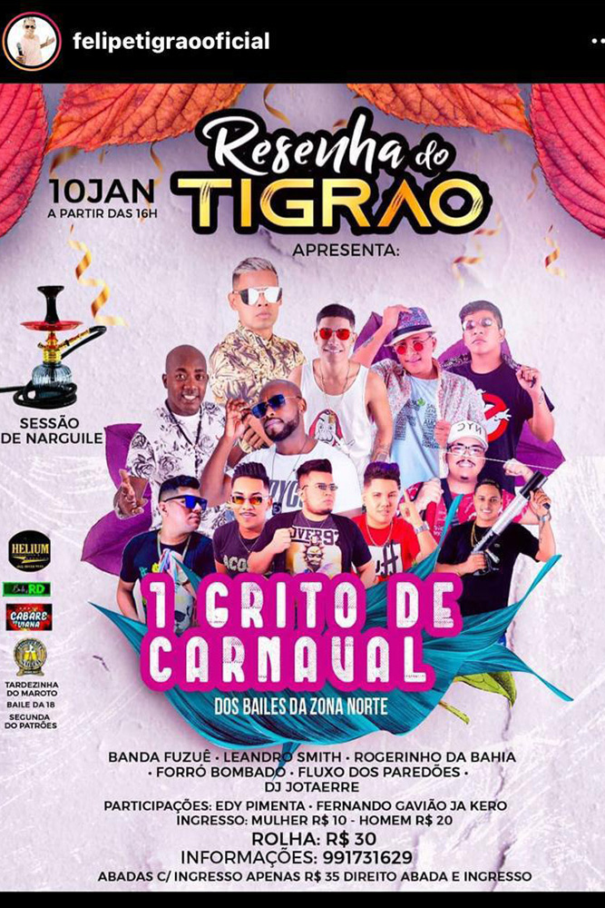 Promotor de festas clandestinas desafia