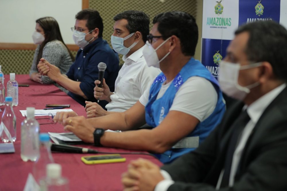 Governo Federal mobilizado e Wilson Lima anuncia articulação até com Ministério da Defesa Governo Federal mobilizado e Wilson Lima anuncia articulação até com Ministério da Defesa
