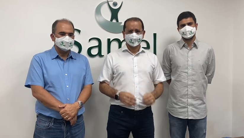 Samel freta aeronaves para transportar 180 cilindros e doar a hospitais do AM