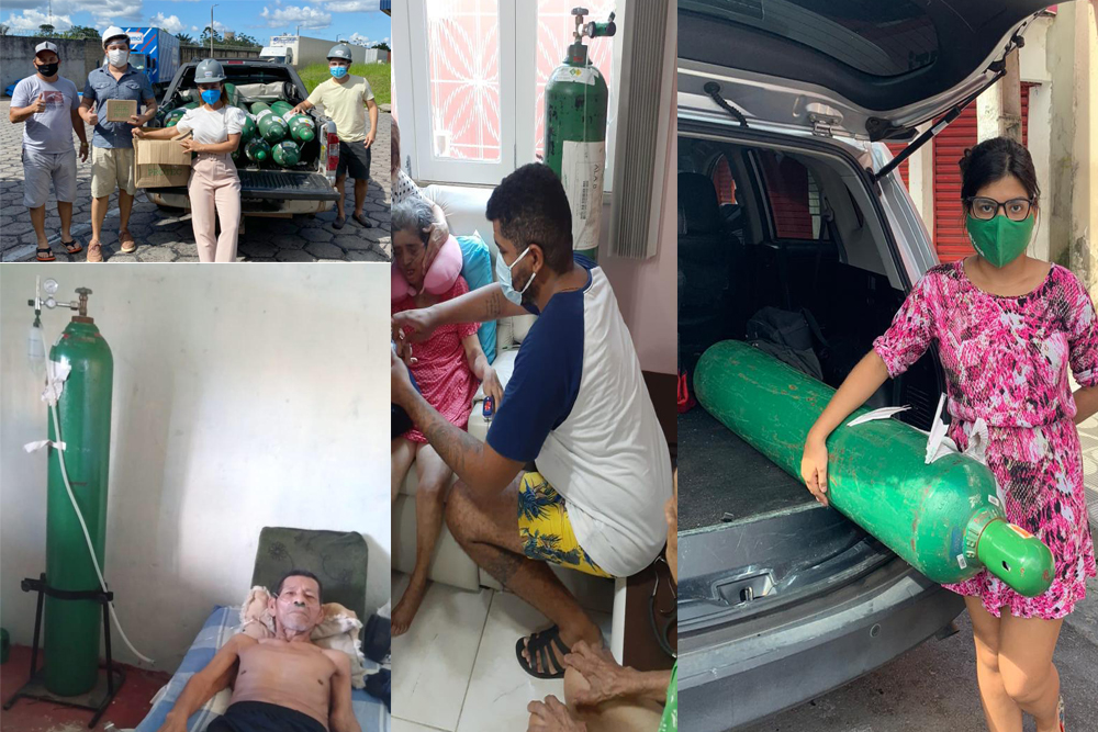 Logística da Bemol entrega donativos Logística da Bemol entrega donativos