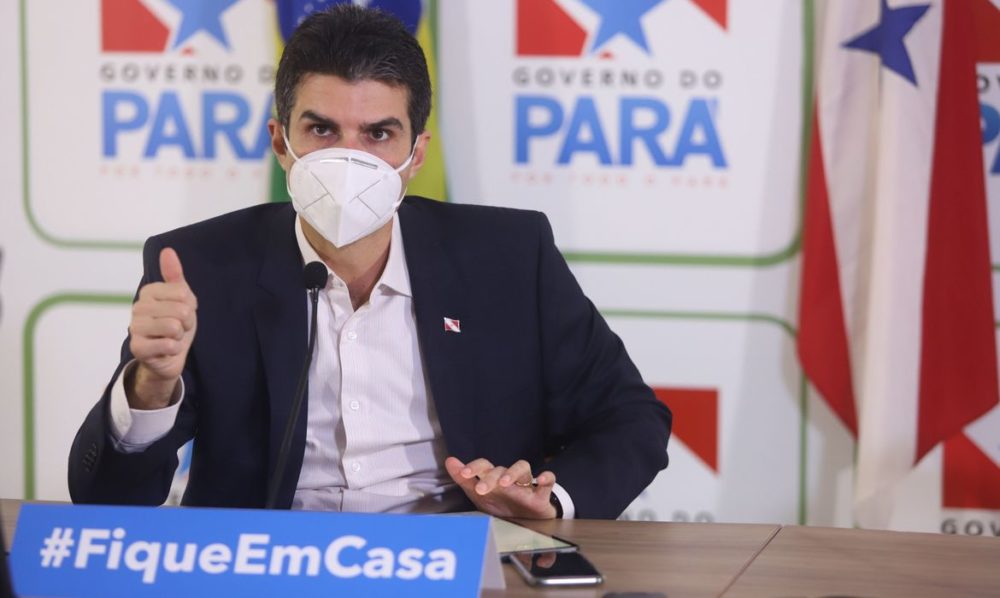 Não há escassez de oxigênio no Pará, diz governador Não há escassez de oxigênio no Pará, diz governador