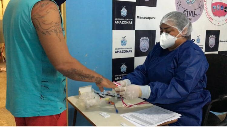 Detentos de Manacapuru passam por teste em massa ap&oacute;s suspeita de infec&ccedil;&atilde;o