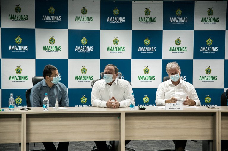 Pazuello anuncia amplia&ccedil;&atilde;o do Comit&ecirc; de Crise em Manaus, com participa&ccedil;&atilde;o de outros minist&eacute;rios