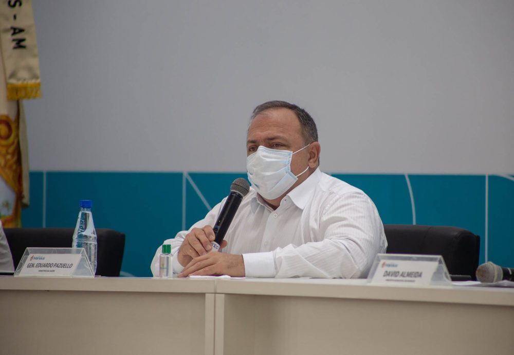 Para equilibrar rede, Pazuello diz que 1,5 mil pacientes devem ser transferidos de Manaus Para equilibrar rede, Pazuello diz que 1,5 mil pacientes devem ser transferidos de Manaus