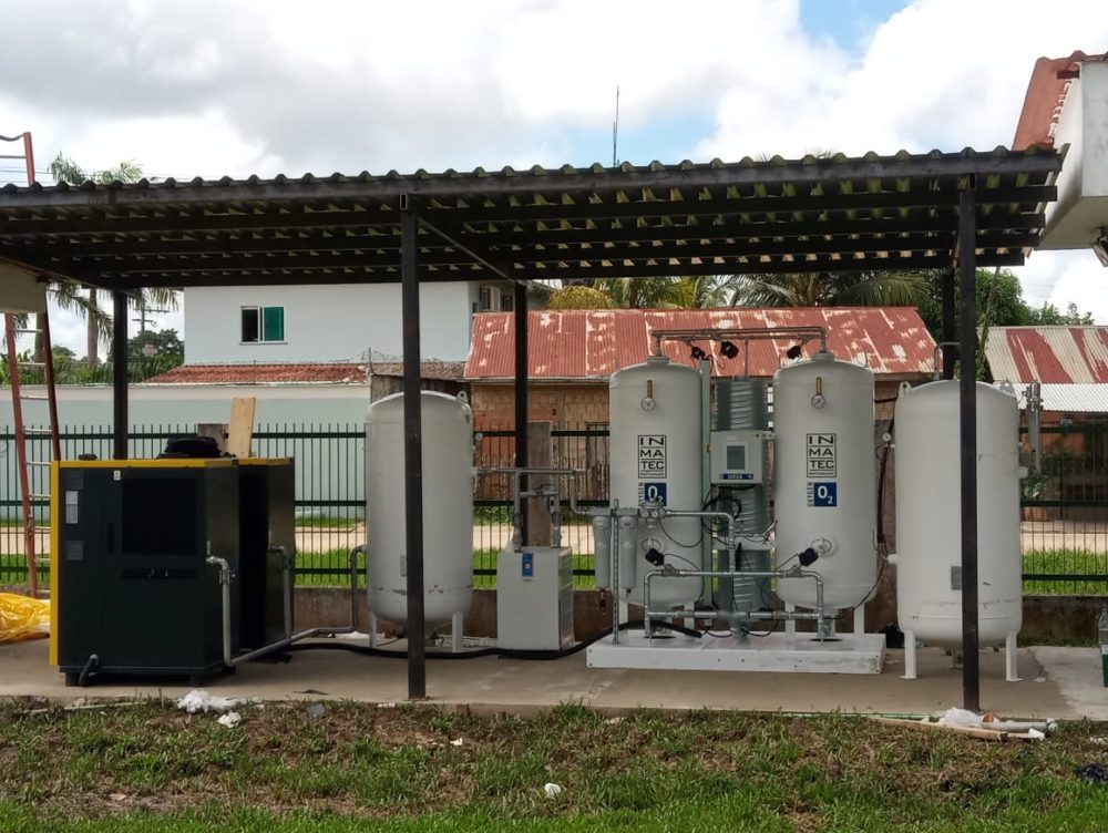 Mais sete munic&iacute;pios do Amazonas recebem usinas de oxig&ecirc;nio