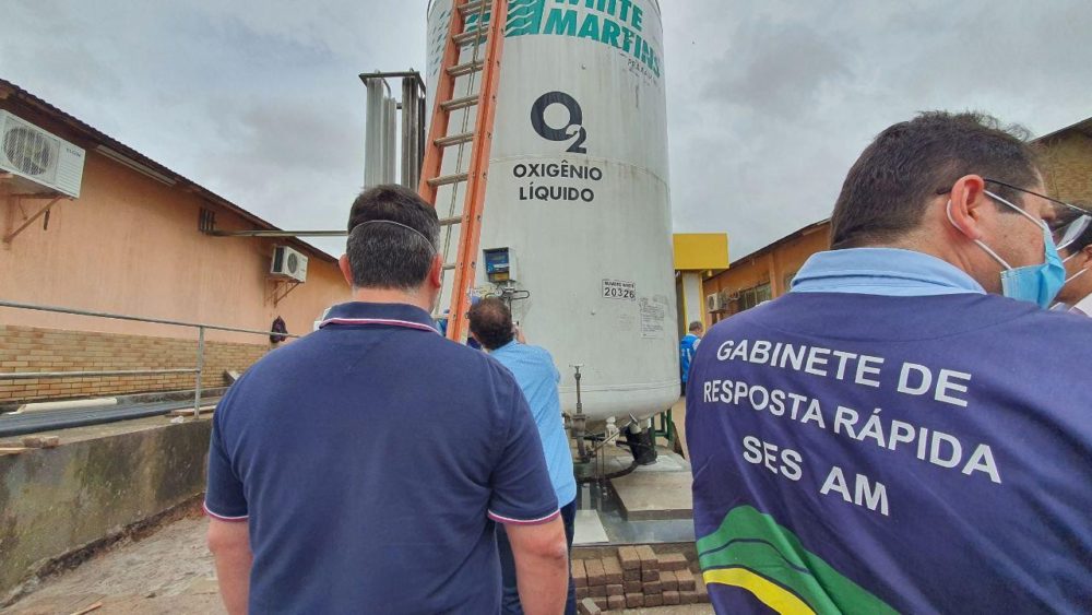 Usinas de oxig&ecirc;nio entram em opera&ccedil;&atilde;o em Itacoatiara, totalizando 22 equipamentos ativos no AM