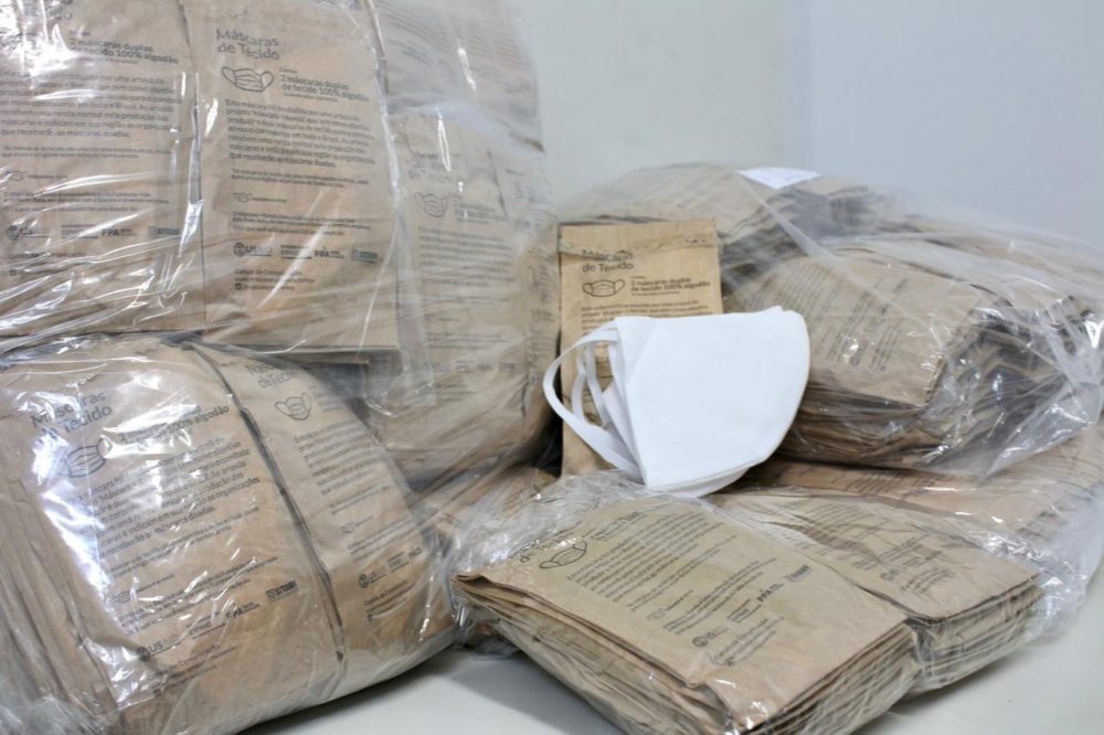 Mil máscaras serão entregues à população em situação de rua que será atendida em abrigo emergencial Mil máscaras serão entregues à população em situação de rua que será atendida em abrigo emergencial