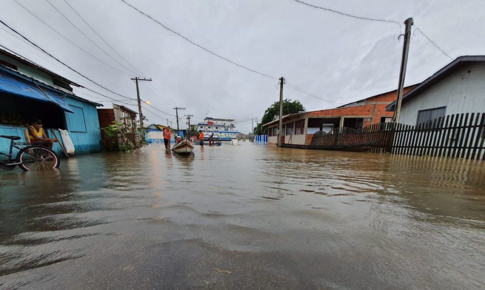 Rio Branco decreta situa&ccedil;&atilde;o de emerg&ecirc;ncia devido &agrave; cheia do Rio Acre