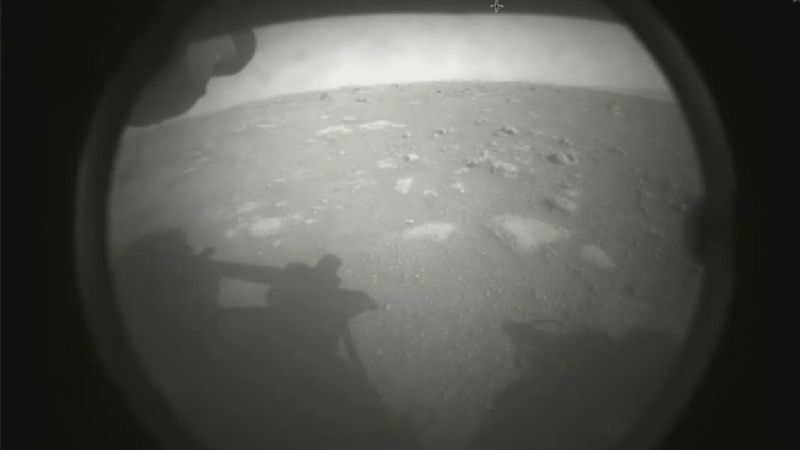 A primeira imagem de Marte do robô Perseverance, da Nasa A primeira imagem de Marte do robô Perseverance, da Nasa