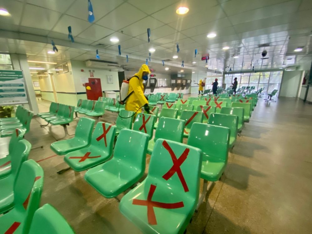 Fundação Cecon recebe serviço de sanitização Fundação Cecon recebe serviço de sanitização