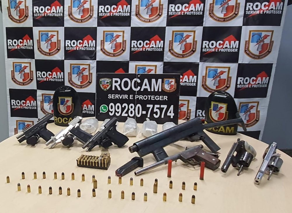 'Bonde' &eacute; desarticulado no Santo Agostinho; PM prende seis e apreende nove armas