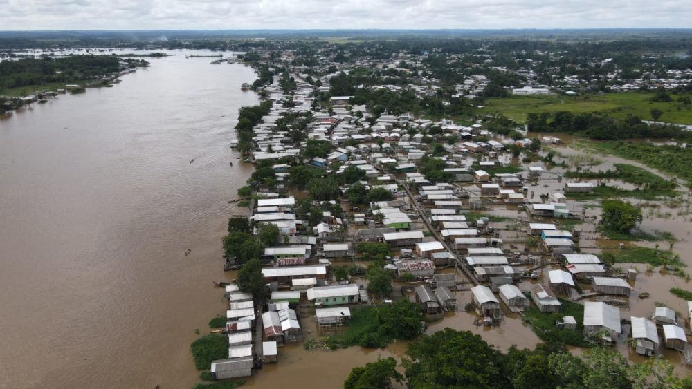 Eirunepé decreta situação de emergência por causa da cheia do rio Juruá Eirunepé decreta situação de emergência por causa da cheia do rio Juruá