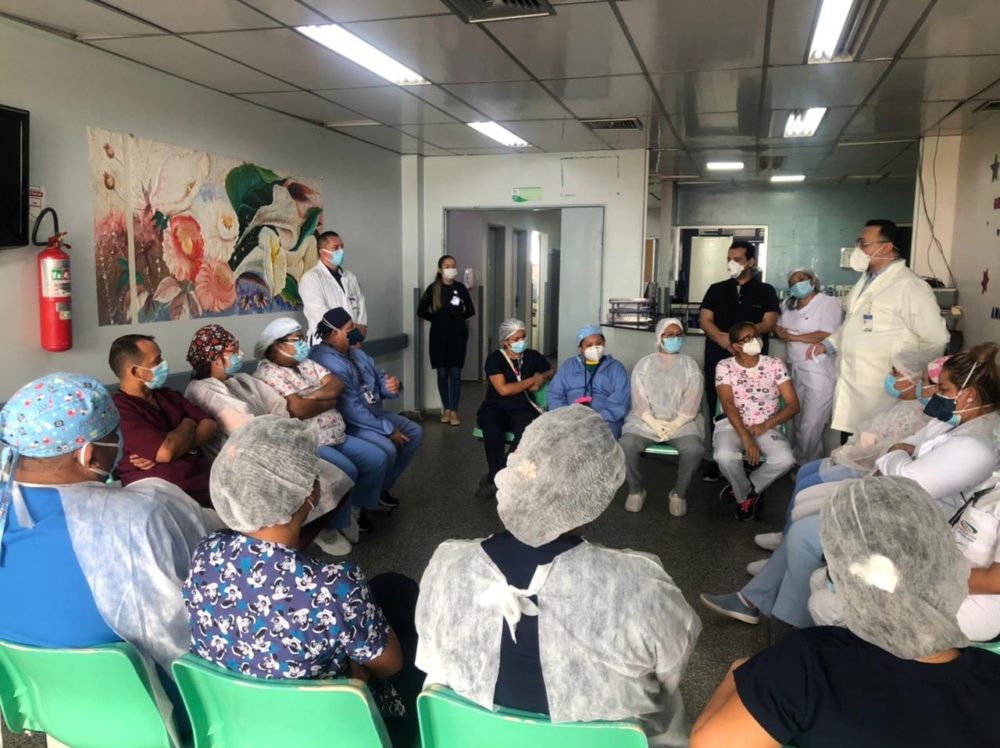 Servidores do Jo&atilde;o L&uacute;cio participam de projeto do Hospital S&iacute;rio-Liban&ecirc;s para sa&uacute;de e bem-estar