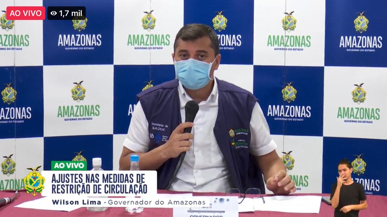 Governo amplia horários de funcionamento de comércio e academia e anuncia vacinação para segurança Governo amplia horários de funcionamento de comércio e academia e anuncia vacinação para segurança
