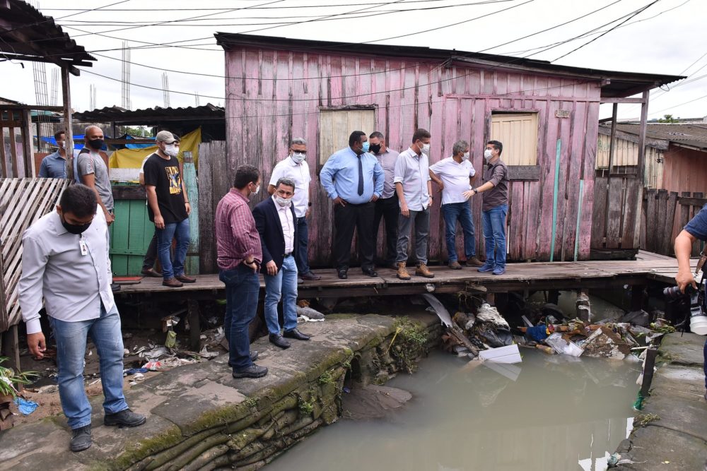 David Almeida e Marcos Rotta visitam áreas que tiveram infraestruturas prejudicadas pelas chuvas David Almeida e Marcos Rotta visitam áreas que tiveram infraestruturas prejudicadas pelas chuvas