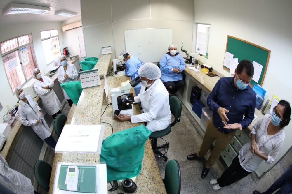 No Estado, Lacen tem capacidade de processamento de 2 mil testes de RT-PCR/dia No Estado, Lacen tem capacidade de processamento de 2 mil testes de RT-PCR/dia