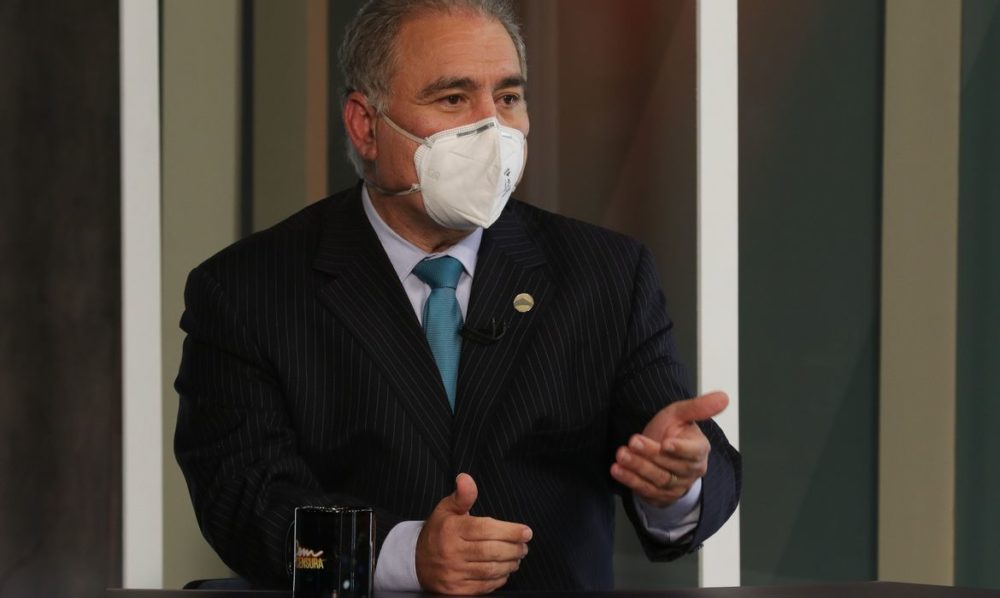 Ministro faz apelo para que vacinados não deixem de tomar segunda dose Ministro faz apelo para que vacinados não deixem de tomar segunda dose