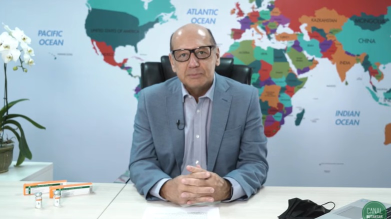Butantan retoma produção e inicia envase de mais 5 milhões da CoronaVac Butantan retoma produção e inicia envase de mais 5 milhões da CoronaVac