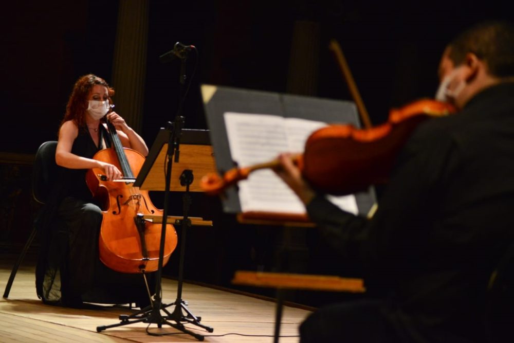Amazonas Filarm&ocirc;nica estreia com quarteto de cordas em live dos Corpos Art&iacute;sticos