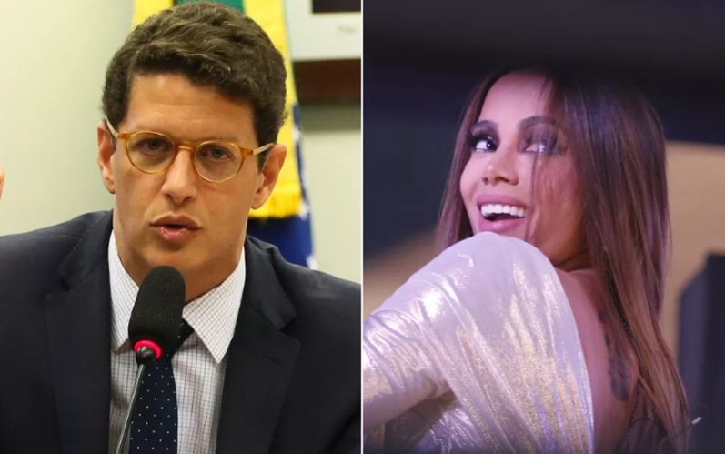 Anitta sobe #ForaSalles e ministro do Meio Ambiente a chama de 'Teletubbie' Anitta sobe #ForaSalles e ministro do Meio Ambiente a chama de 'Teletubbie'