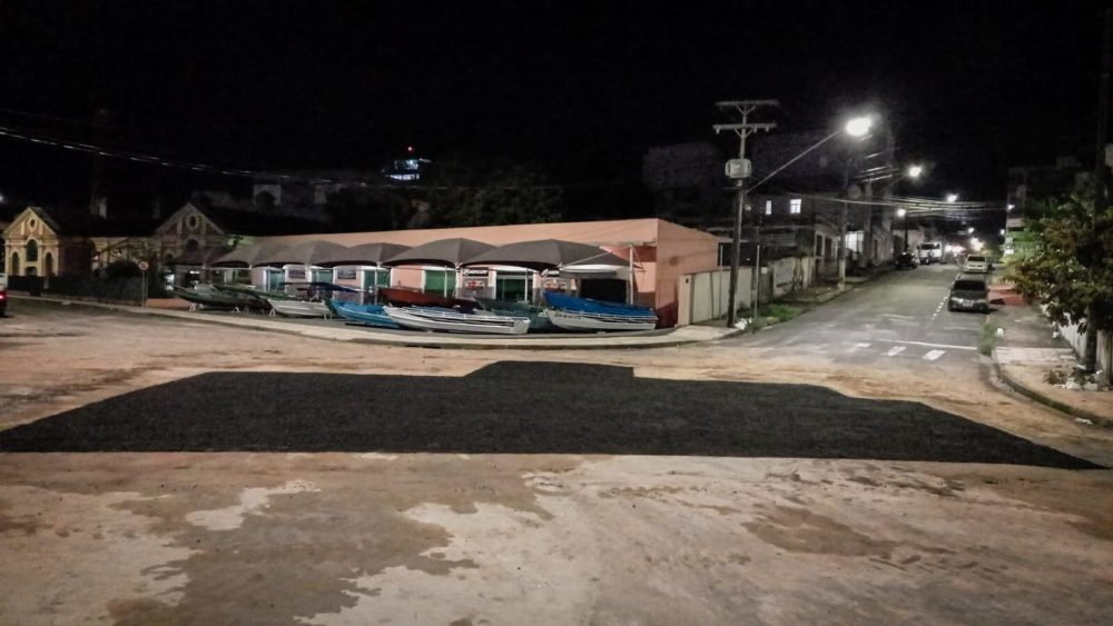 Prefeitura conclui obra emergencial de reparo em trecho da Manaus Moderna
