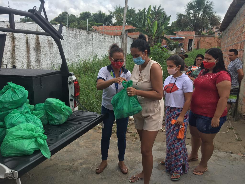 Amazonas Energia doa mais 500 cestas básicas e 1.000 frangos à comunidades Amazonas Energia doa mais 500 cestas básicas e 1.000 frangos à comunidades