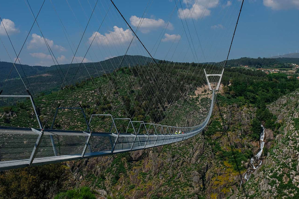 Conheça a maior ponte suspensa para pedestres do mundo Conheça a maior ponte suspensa para pedestres do mundo