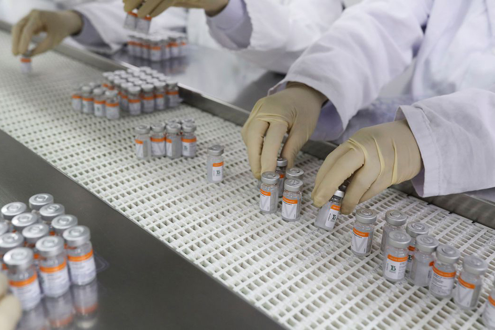 Butantan entrega mais 1 milhão de doses da Coronavac Butantan entrega mais 1 milhão de doses da Coronavac