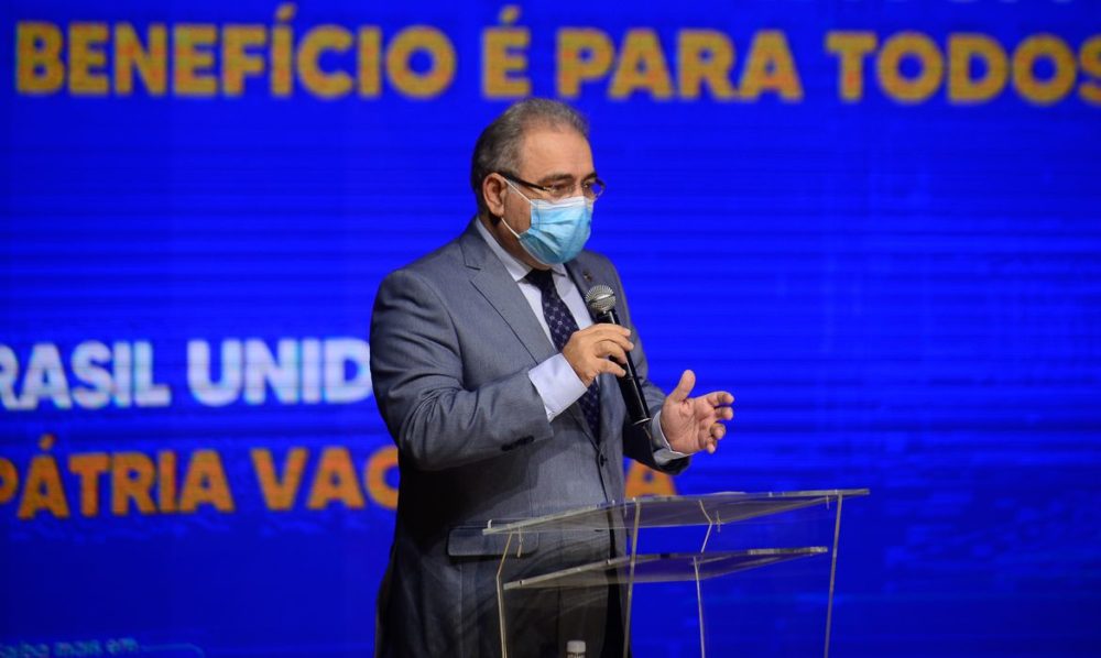 Queiroga diz que ministério estuda campanha de testagem contra Covid Queiroga diz que ministério estuda campanha de testagem contra Covid