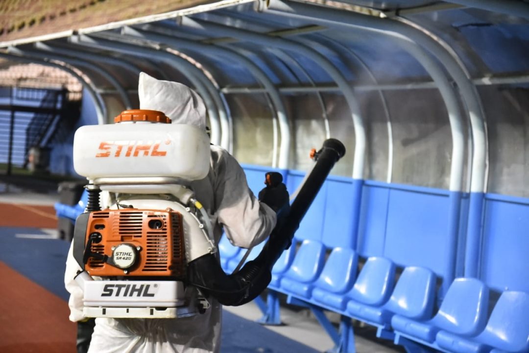 Arena da Amaz&ocirc;nia &eacute; sanitizada para jogo deste domingo pela s&eacute;rie C do Brasileir&atilde;o