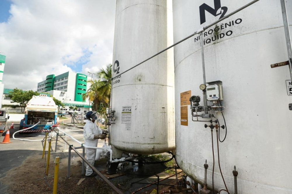 White Martins nunca alertou sobre possibilidade de desabastecimento de oxig&ecirc;nio, diz Governo