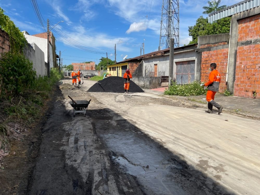 Prefeitura revitaliza mais de 160 ruas no Monte das Oliveiras