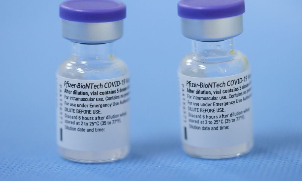 Novo lote com 936 mil doses de vacina da Pfizer chega a Viracopos Novo lote com 936 mil doses de vacina da Pfizer chega a Viracopos