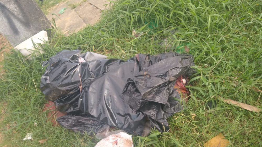 Corpo decapitado &eacute; encontrado na Compensa