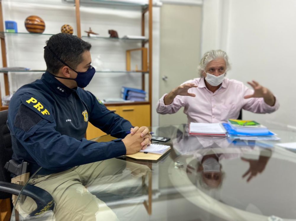 Superintendência da PRF discute com grupo de trabalho da Prefeitura sobre ações de revitalização do Distrito Superintendência da PRF discute com grupo de trabalho da Prefeitura sobre ações de revitalização do Distrito
