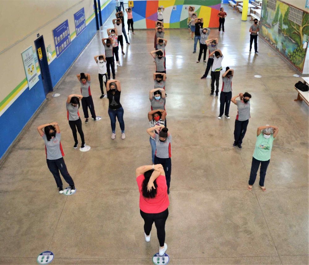 Escola de Tempo Integral promove atividades de acolhimento socioemocional à comunidade escolar Escola de Tempo Integral promove atividades de acolhimento socioemocional à comunidade escolar