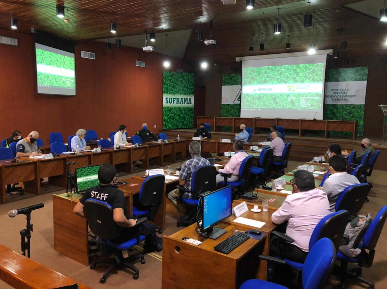 Integração para Distrito Turístico marca reunião entre prefeitura e Suframa Integração para Distrito Turístico marca reunião entre prefeitura e Suframa