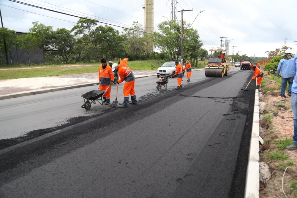 David Almeida anuncia prazo de 60 dias para conclusão de obras viárias do Distrito David Almeida anuncia prazo de 60 dias para conclusão de obras viárias do Distrito