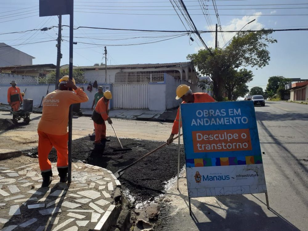 Serviços De Restauração Asfáltica E Drenagem São Intensificados Na Zona