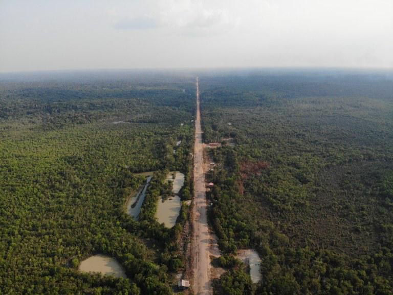 Dnit abre licitação para recuperação ambiental na BR-319 Dnit abre licitação para recuperação ambiental na BR-319