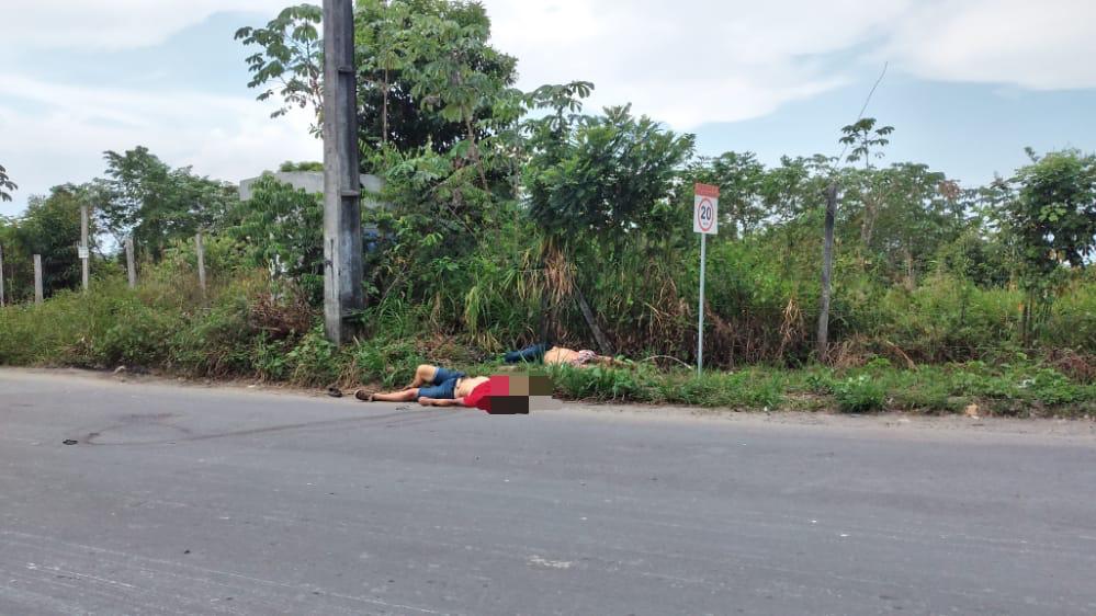 Duplo homicídio: corpos são encontrados com tiros na cabeça no Distrito Industrial