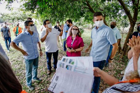 Prefeito e vice vistoriam áreas atendidas pelo Promindu em Manaus