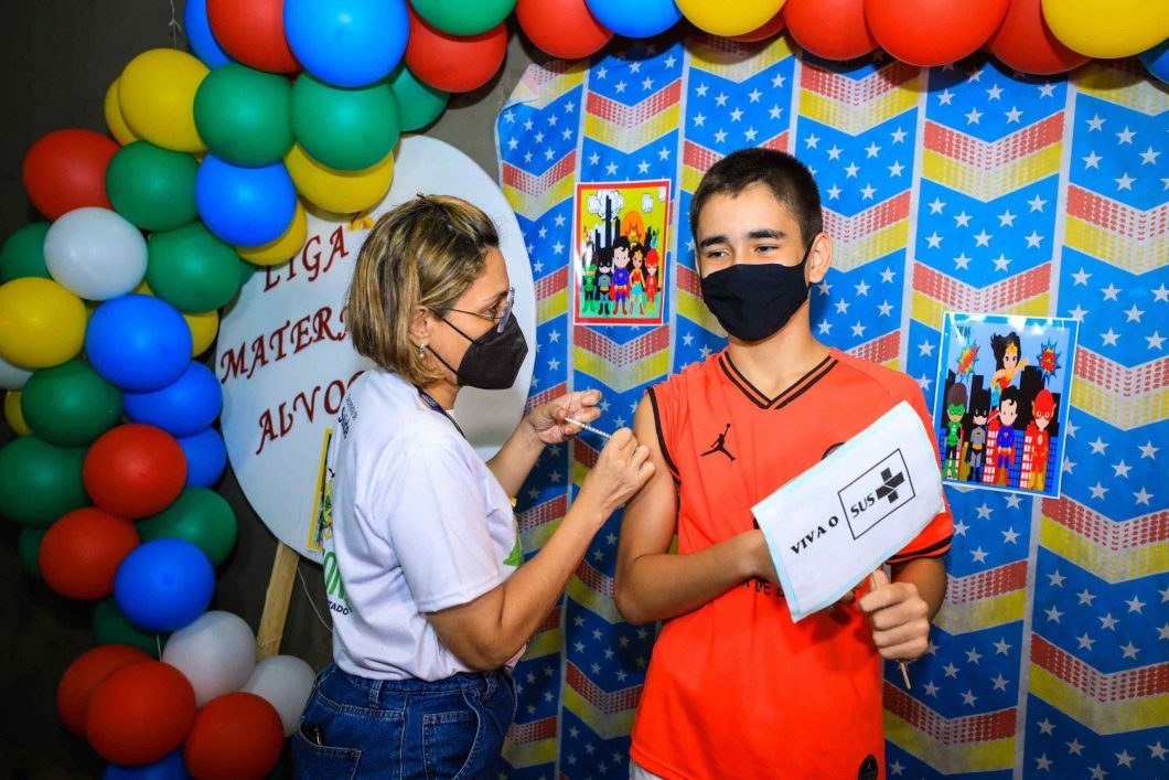 Amazonas já aplicou 2.762.820 doses de vacina contra Covid até esta sexta-feira