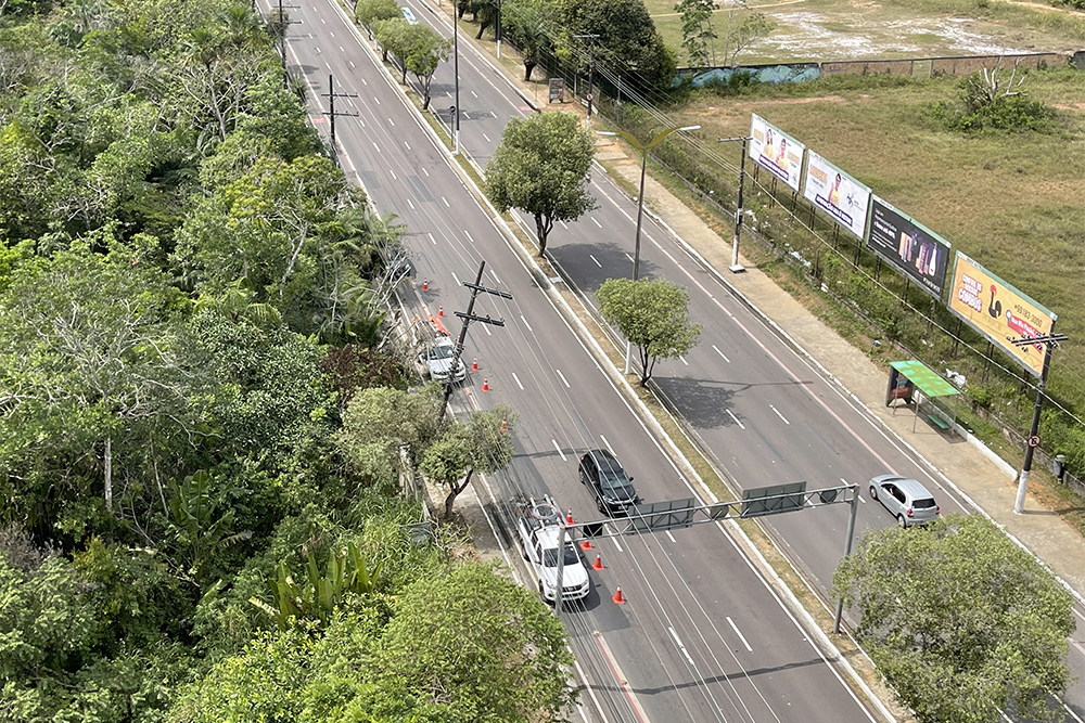 Ciclovia e pista da Ponta Negra Ciclovia e pista da Ponta Negra