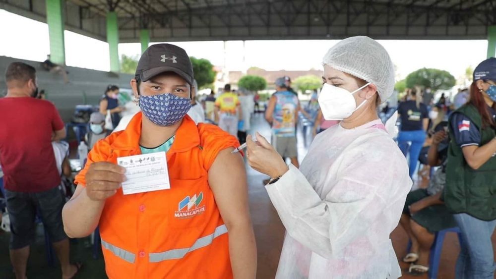 Amazonas já aplicou 3.378.400 doses de vacina contra coronavírus até este sábado