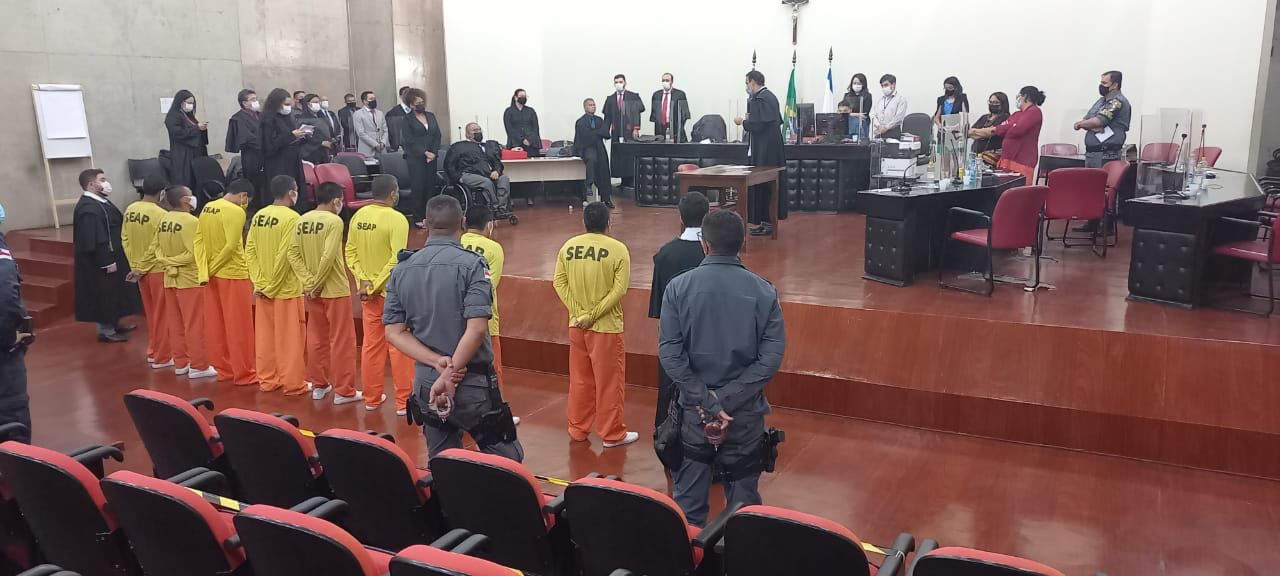 Sete réus do caso PM Portilho são condenados, com penas de 15 a 46 anos de prisão