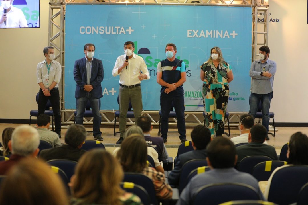 Wilson Lima lança plano que amplia oferta de consultas e exames na rede estadual de saúde