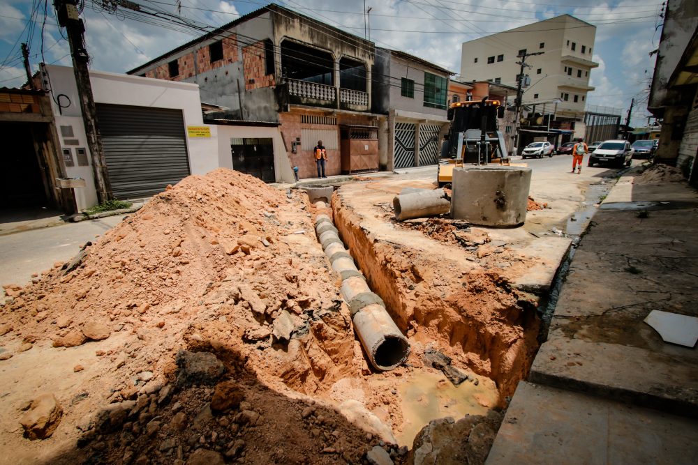 Prefeitura Implanta 120 Metros De Nova Rede De Drenagem Profunda No São