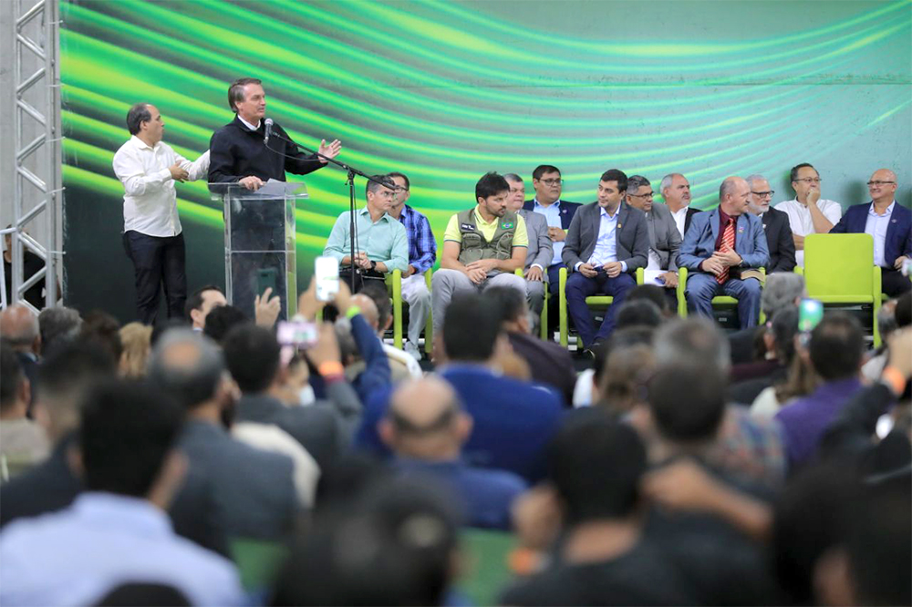 Bolsonaro, Wilson e David Bolsonaro, Wilson e David